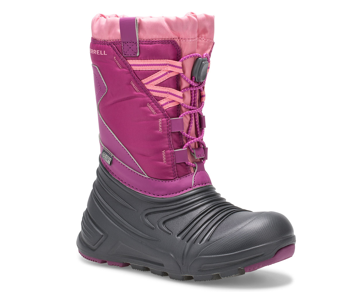 Botas Merrell Snow Quest Lite Niña Impermeables Y Ultra Abrigadas